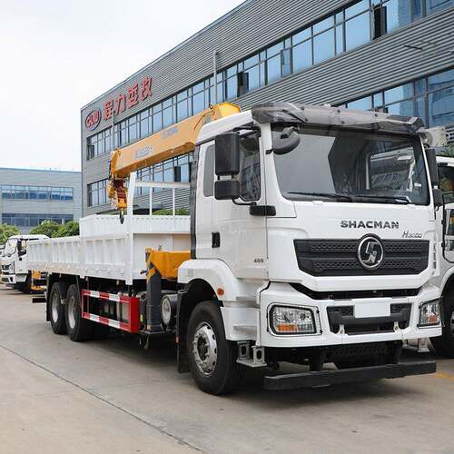shacman陕汽重卡H0006*4400HP16T直臂随车吊全球出口