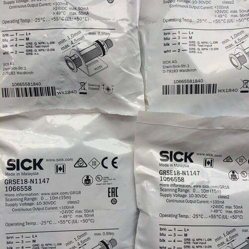 德国西克SICK圆柱形光电开关GRSE18-N1147GRSE18-P1147