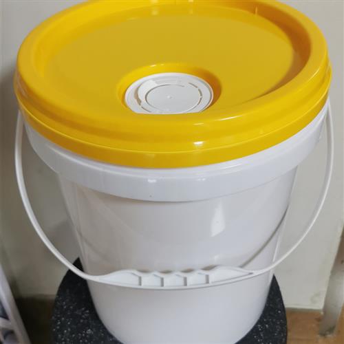 20l塑料桶包装i桶20kg塑料桶油漆桶涂料桶密封包装桶圆形塑料桶g
