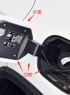 适用20-23年新款奔驰GLA油箱外盖GLA200 220 EQA GLA45电机锁合页