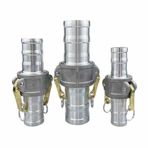 油罐车配件铝合金快速接头C型阴端2.5寸3寸4寸母头公头油管接头阳