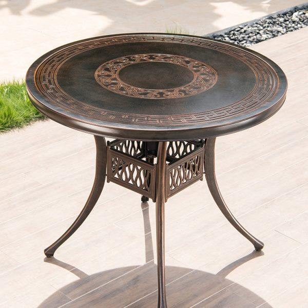 藤朝户外铸铝桌子室外花园庭院露天休闲单桌室外阳台象棋铸铝桌椅,住宅家具,不锈钢/PVC餐桌,淘宝优惠券,粉丝福利购,淘宝优惠卷