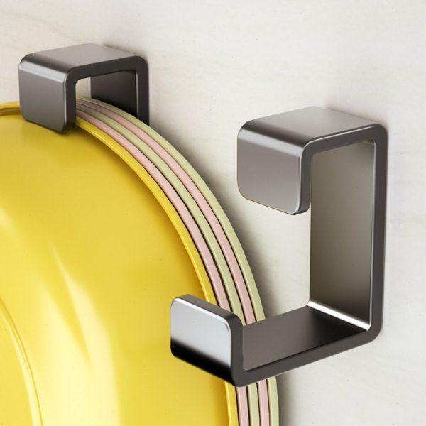 脸盆收纳架免打孔卫生间浴盆洗澡盆挂钩壁挂墙上大小盆子置物神器,家庭/个人清洁工具,脸盆架,淘宝优惠券,粉丝福利购,淘宝优惠卷