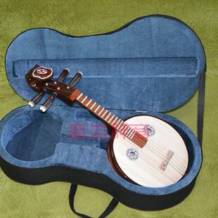 特选小阮 硬木小阮如意头花乐器初学者专用琴送专业琴盒拨片包邮