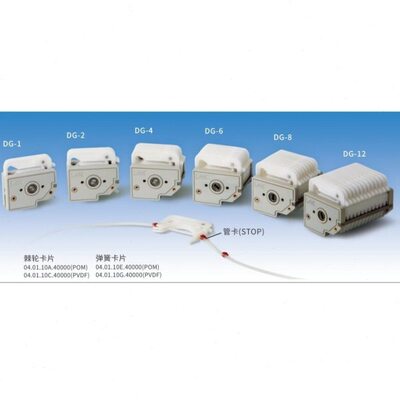 保定兰格DG-1-2-4-6-8-12-A/C-B/D-E/G-F/H型6/10滚轮蠕动泵泵头