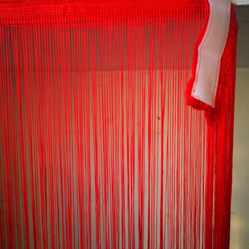 3米*3米自粘魔术贴o加密成品流苏装饰隔断帘 客厅卧室布置帘窗帘