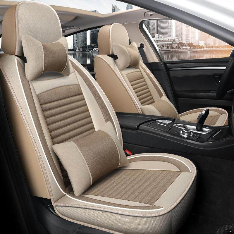 汽车坐垫全包座椅套五座四季通用耐磨透气亚麻防滑高档秋冬季座垫,纺织面料/辅料/配套,纺织机械配件,淘宝优惠券,粉丝福利购,淘宝优惠卷