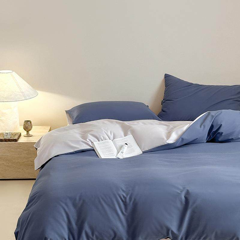 秋冬A类母婴磨毛加厚100S全棉四件套纯色撞色纯棉保暖宿舍3件套,机械设备,其他机械设备,淘宝优惠券,粉丝福利购,淘宝优惠卷