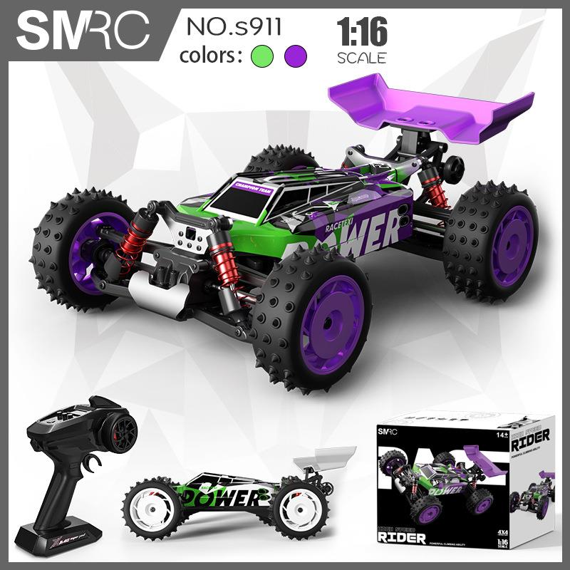 SMRC1：16高速车全比例高速大脚越野车四驱高速漂移车无刷电机