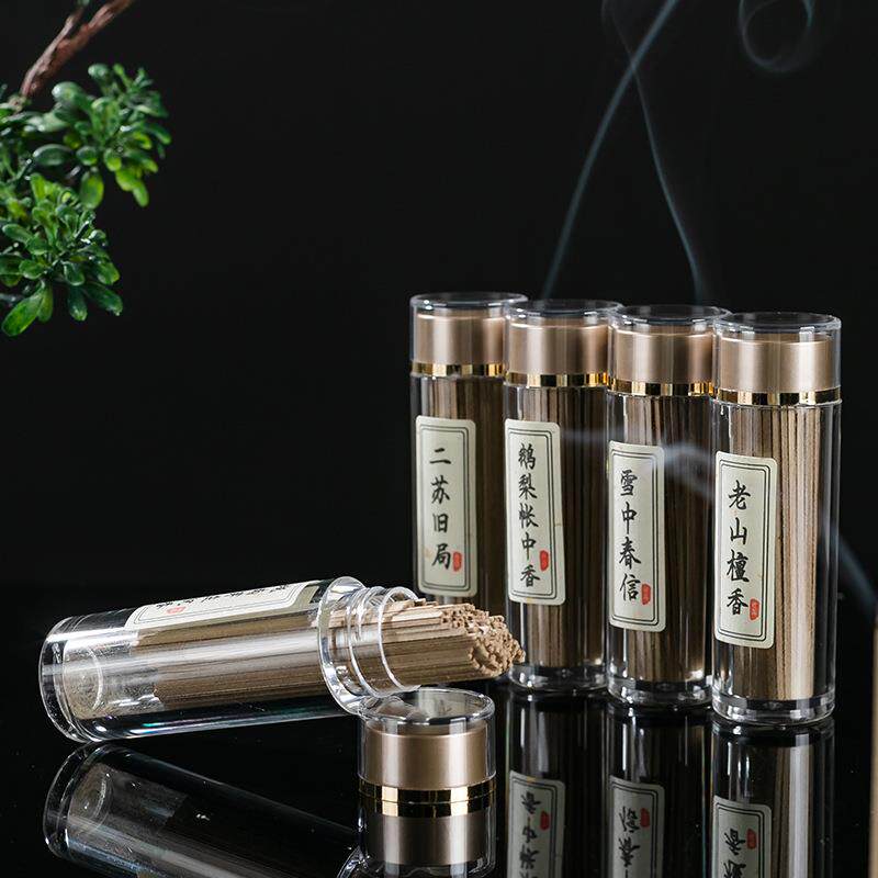 天然无粘粉手工线香老山檀香芽庄沉香鹅梨帐中香家用室内清新熏香