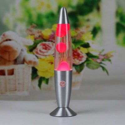 lava lamp 创意葱灯熔岩灯蜡灯温馨卧室床头灯水母灯 装饰台灯