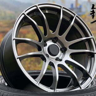 18寸双五幅内凹轻量化改装 思域 轮毂适配于昂克赛拉 BRZ