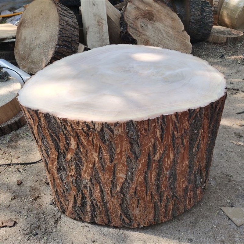 柳木菜墩菜板加厚肉墩实木整木砧板肉摊剁肉剁骨头酒X店用木头墩