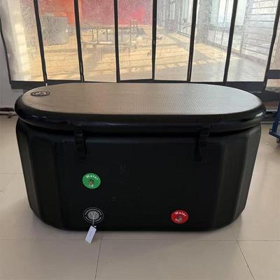 源头厂家拉丝水池冰浴桶充气冰桶spa冷疗浴桶inflatable ice bath