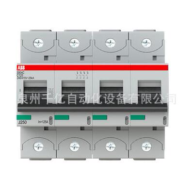 S804C-C16/10147602/ABB高分断微型断路器