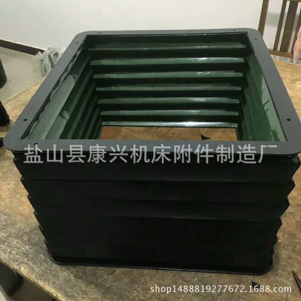 柔性伸缩式耐高温阻燃风琴防护罩方形防护罩雕刻机防尘罩厂家供应