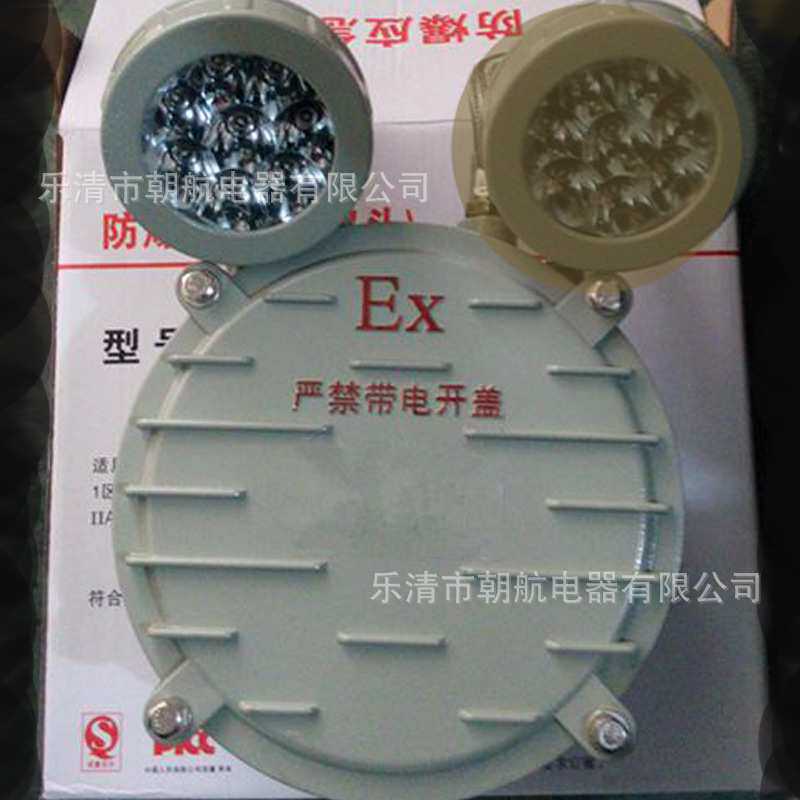 2*6W双头防爆圆形by11-l2 2b2 LED圆形应急防爆灯 BXW6229 IIC级