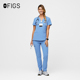 子 FIGS医护套装 上衣 裤 女士天蓝速干刷手服 牙科医生工作服