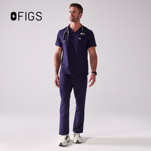 FIGS医护套装男士刷手服工作服
