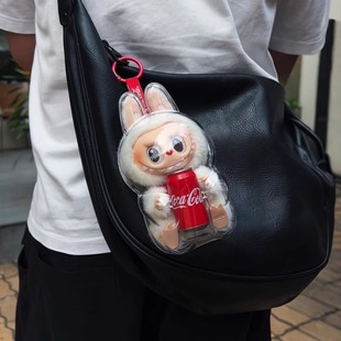 适用labubu保护罩拉布布三代可乐因子保护壳保护罩套娃衣防尘罩