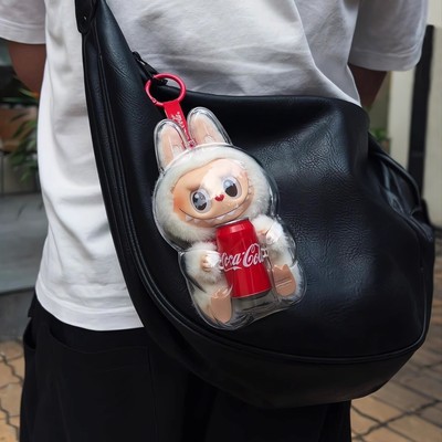 适用labubu保护罩拉布布三代可乐因子保护壳保护罩套娃衣防尘罩