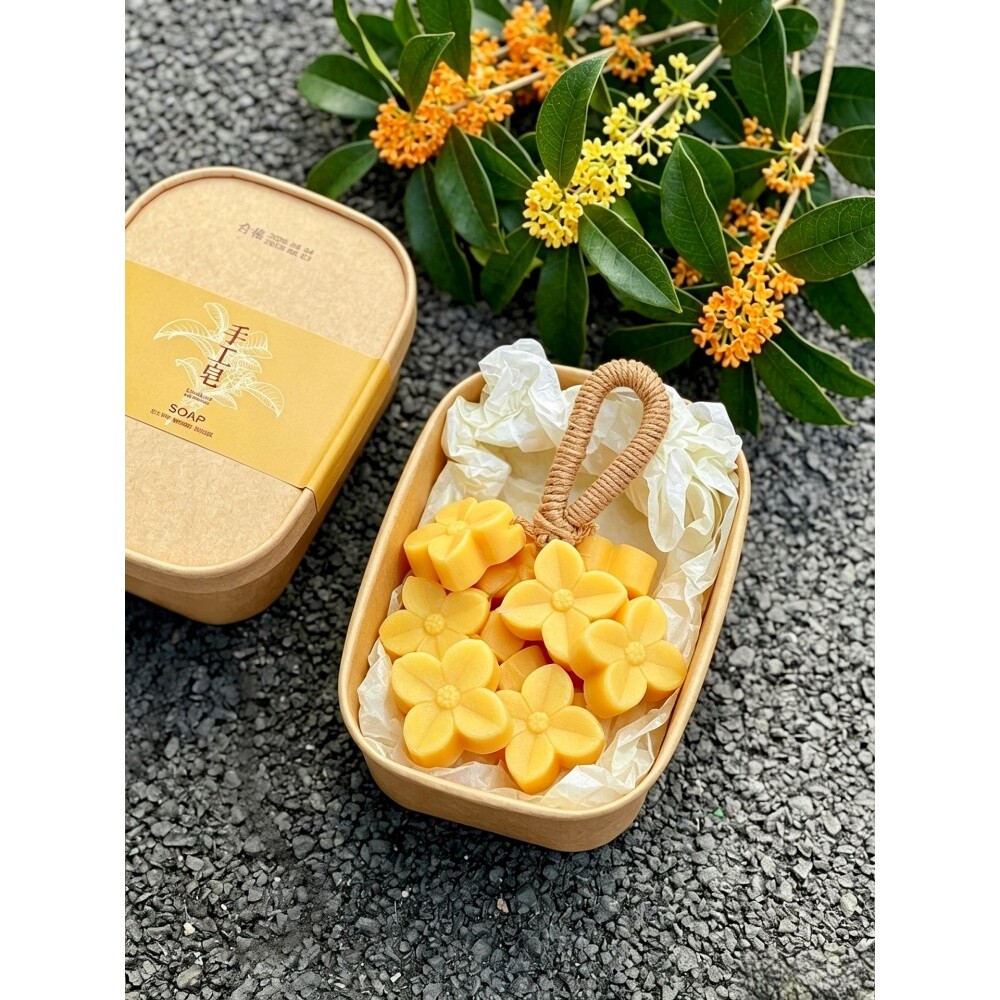 【丹桂流芳】桂花香皂礼盒包装中秋节礼物送朋友员工伴手礼小礼物