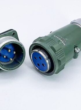 圆形连接器YD32KJ19TP-4 10 13 19芯 正反装航空插头插座工业接头