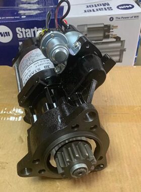 上柴12V135 QDJ2910H1减速起动机QD2853H S00004889+01 24V12齿