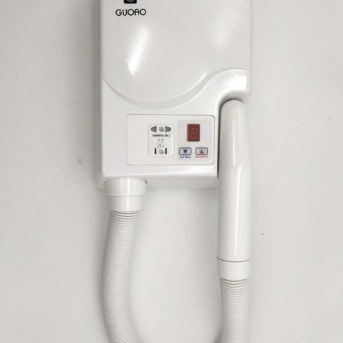 酒店宾馆浴室干肤器干发吹风筒美发器卫生间壁挂恒温电吹风机防水