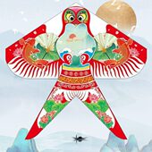 沙燕风筝大人专用网红儿童微风易飞大型高档2024年新款 国潮传统