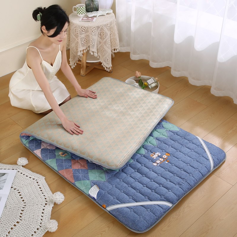 夏天床垫a榻榻米垫子折叠家用打地铺睡垫夏季午休凉席地垫地铺神