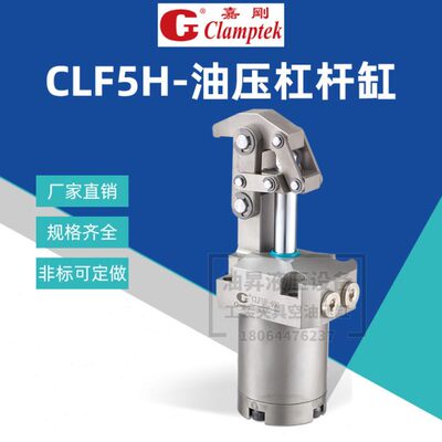 台湾Clamptek嘉刚LFA/RLF5H/CLF5H-25-32-4050蛇型连杆杠杆缸油缸