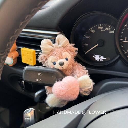 雪莉车内饰品雨刮器车载玩偶公仔怀挡汽车怀档转向灯装饰