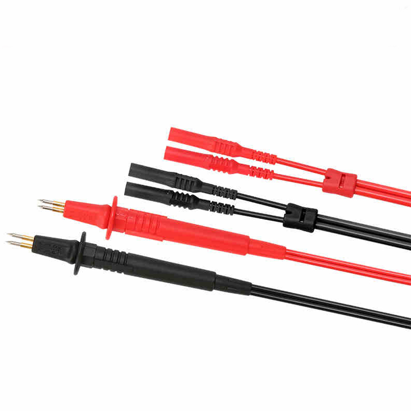 万用表表笔数字表高精度指针实验室4mmJ香蕉插头四线尖头测试探针