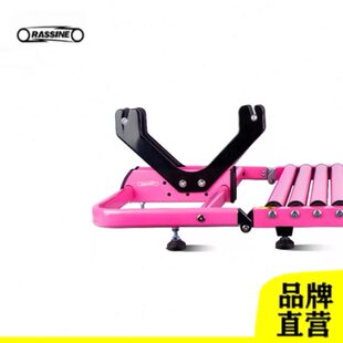 骑行台 一代训练台前叉升级配件 滑步车训练台前叉夹子改装件