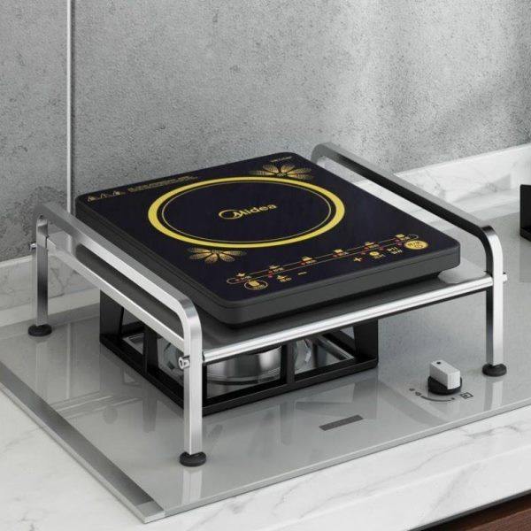 厨房置物架电磁炉架子不锈钢灶台支架燃气灶收纳架电饭煲电饼铛架,厨房/烹饪用具,厨房墙壁置物架/厨房墙壁挂架,淘宝优惠券,粉丝福利购,淘宝优惠卷