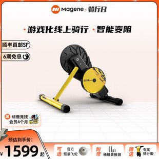 迈金T110骑行台顽鹿联名款 智能变阻室内山地公路自行车功率直驱式