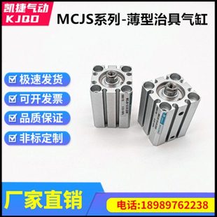 金器薄型气缸MCJS 100