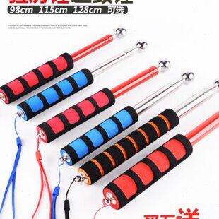 伸缩空鼓锤验房工具瓷砖敲墙空鼓加厚双卡槽98cm115cm128cm