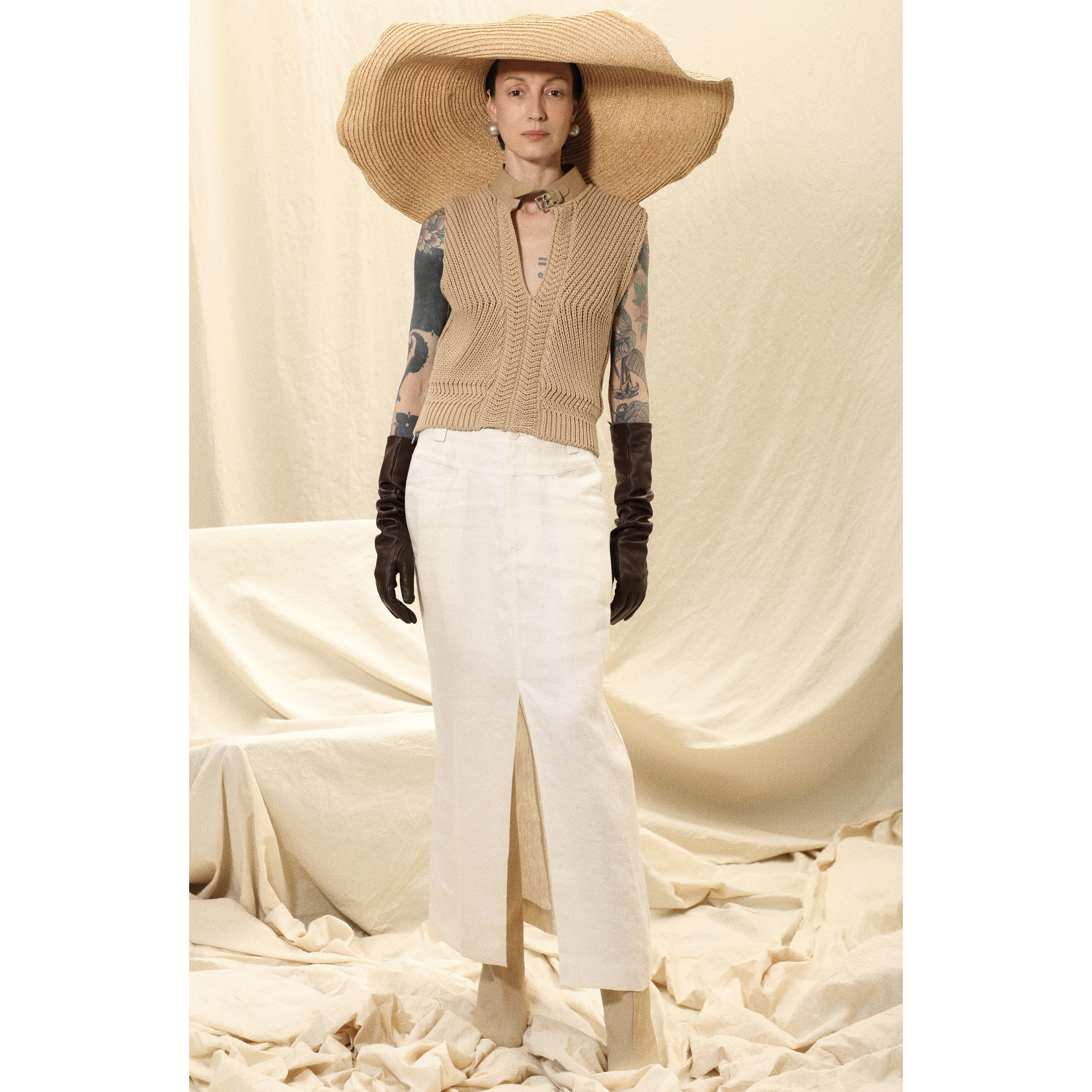 NOMAHUO法式庄园亚麻开叉设计中长款半身裙,女装/女士精品,半身裙,淘宝优惠券,粉丝福利购,淘宝优惠卷