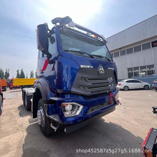 二手大运牵引车头自252卸车336375 38 420 4 60马 力半挂牵0引车