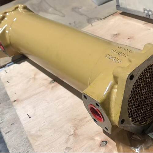 4W04413却器/1W-04冷16机油冷却器芯/4701W-018油水型冷却器-卡特