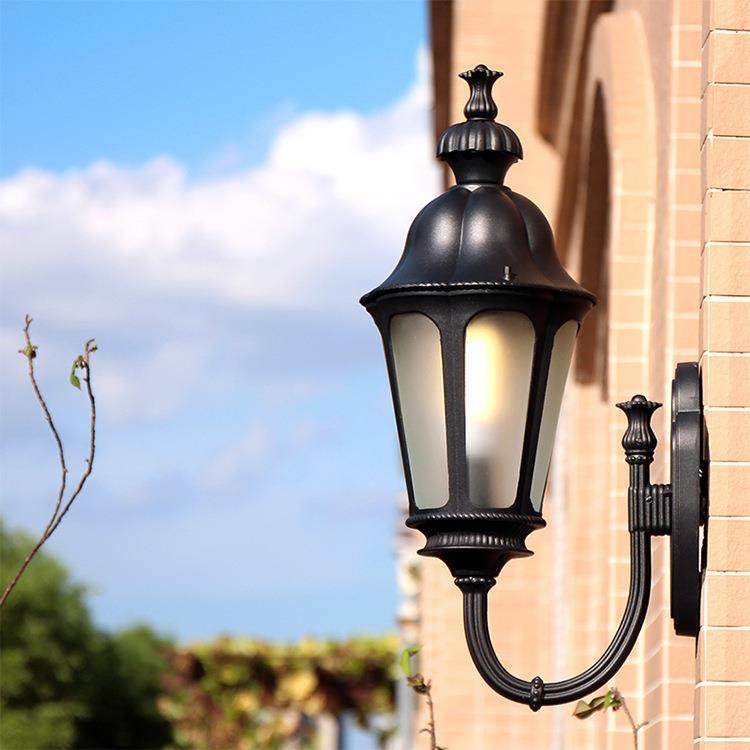 欧式户外壁灯防水防锈LED客厅卧室庭院灯走廊阳台露台灯楼梯过道