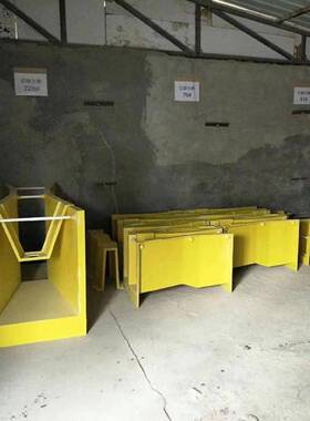 玻璃钢标准型巴歇尔槽规格51号型号:JBRY-51#库号：M411205