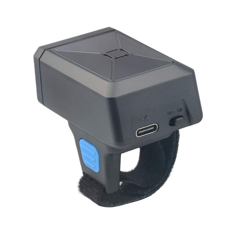 蓝牙指环扫描枪一维迷你小型无线扫码器穿戴式手指扫描器快递物流