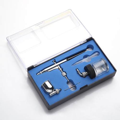 HD134侧壶枪式模型喷笔气泵/墙绘喷枪/模型上色喷枪/家具修补