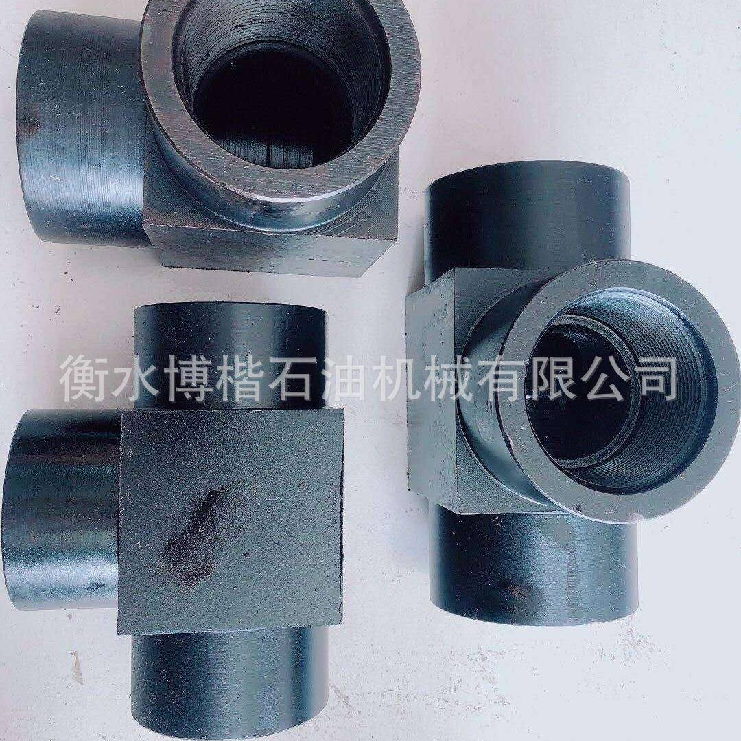 直销2寸Fig1502T型三通气井配件2.5寸高压由壬直角三通