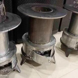 新款加厚柴火炉内胆气化炉炉内芯内胆配件户外露营商用炉配件