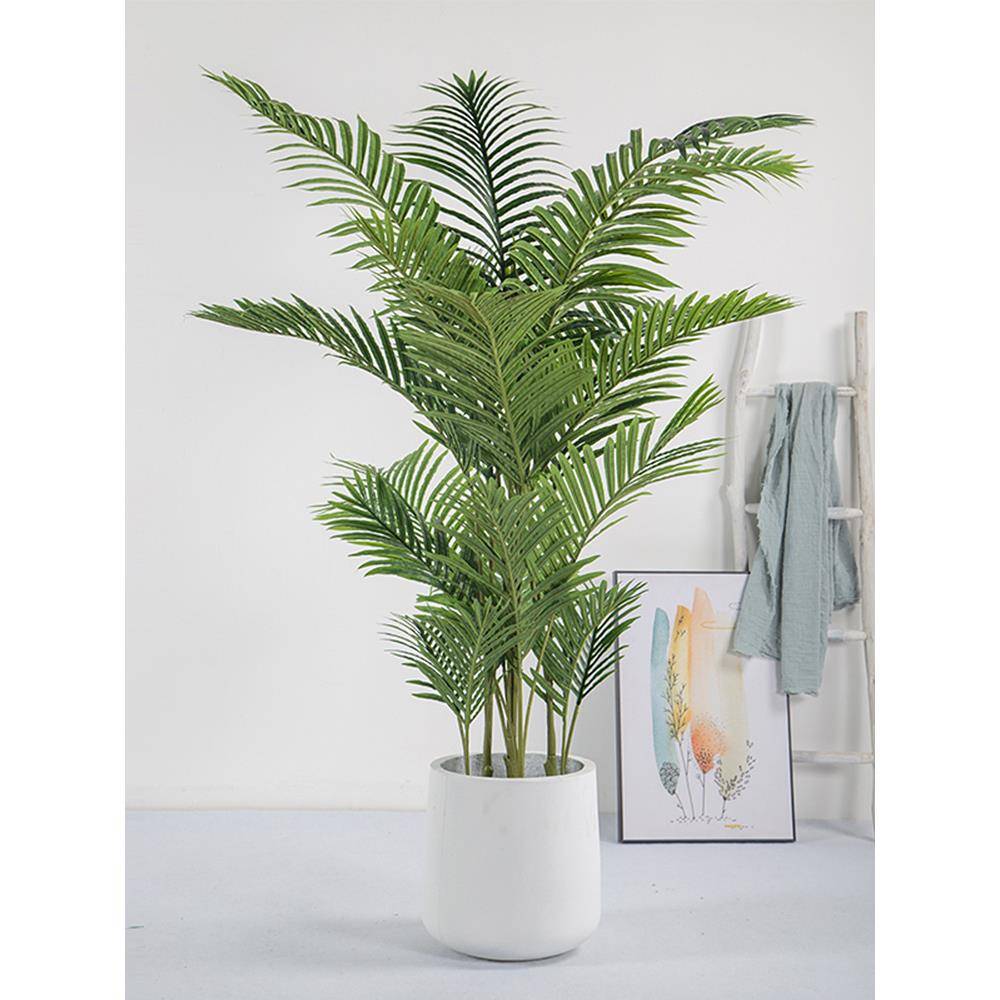 植物散尾葵北欧风装饰客厅落地大型盆栽室内盆景摆件树假绿植