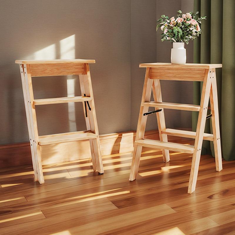 梯子家用可折叠人字梯非实木室内多功能梯凳便携式三步楼梯省空间
